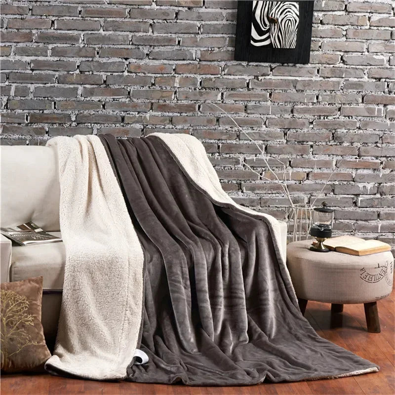 Couverture en laine naturelle idéale pour l’hiver