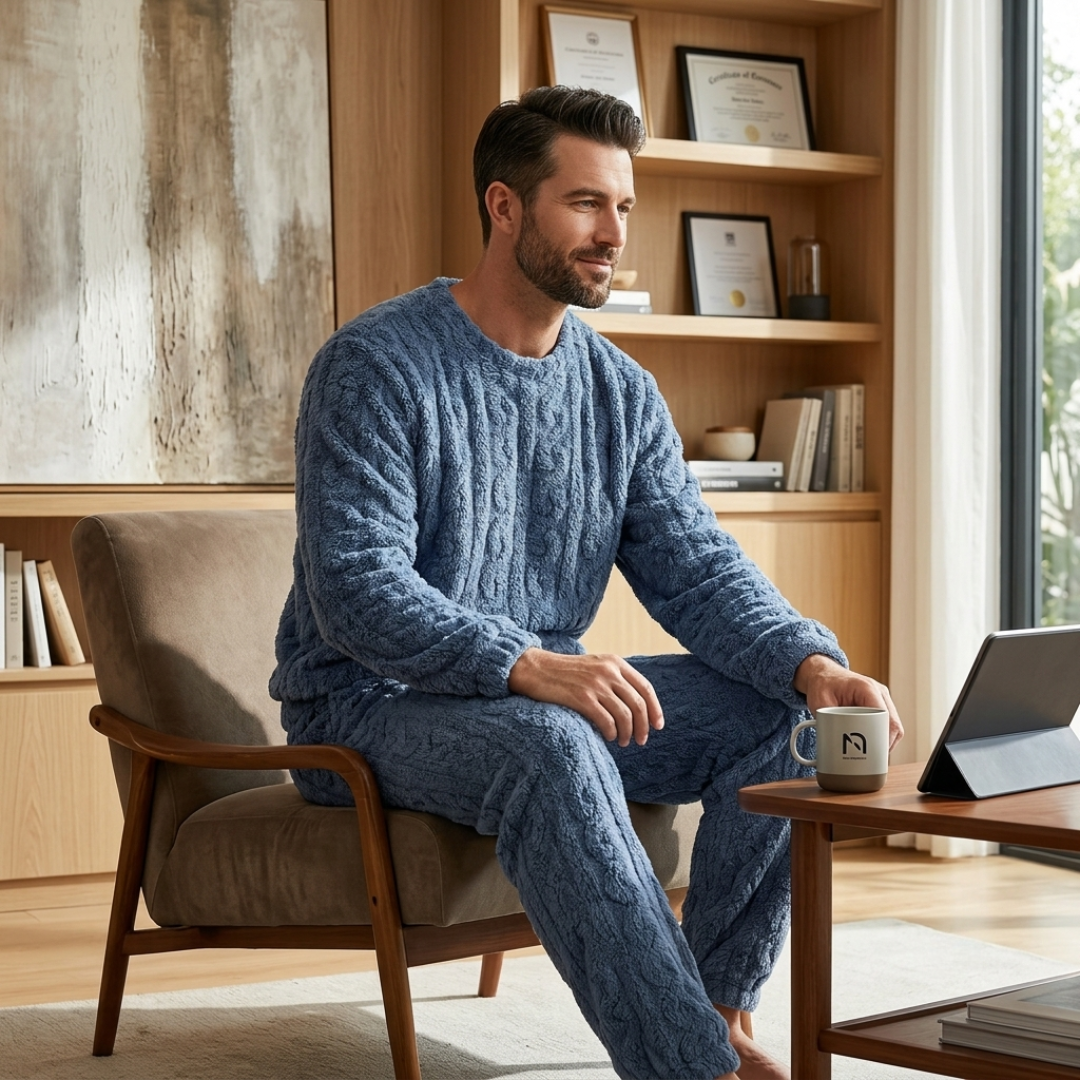 Ensemble homewear homme pour les journées fraîches