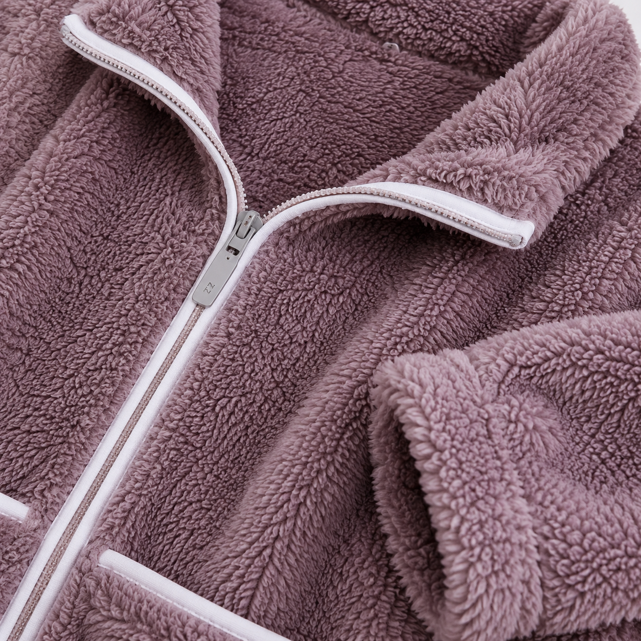 Ensemble pyjama pilou pilou femme couleur mauve