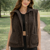 Gilet polaire sans manches