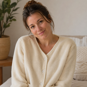 Haut de pyjama manches longues femme pilou