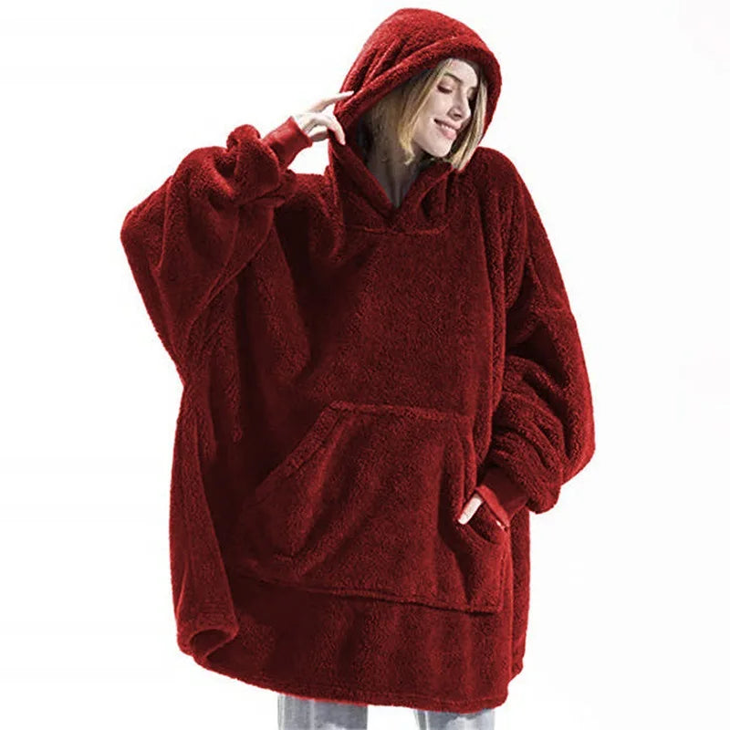 Hoodie pilou pilou XXL rouge