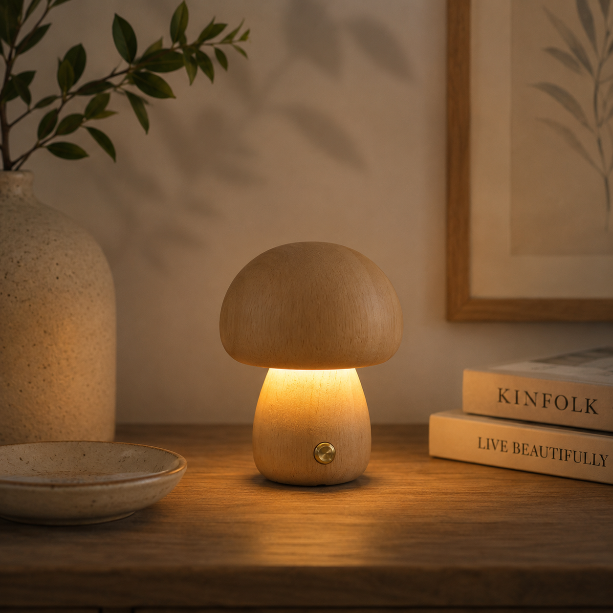 Lampe Champignon Cocooning