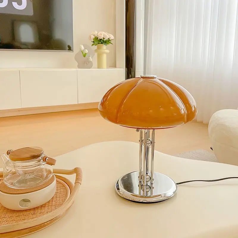 Lampe Champignon Vintage avec lumière douce