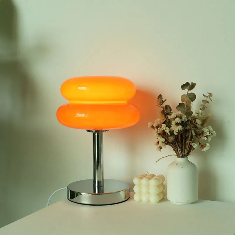 Lampe Macaron Vintage en forme de macaron
