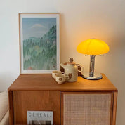 Lampe champignon design style Bauhaus