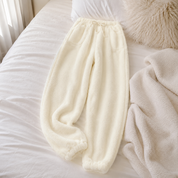 Pantalon de pyjama femme en flanelle douce