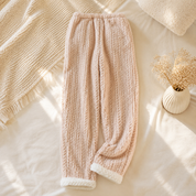 Pantalon de pyjama pilou pilou rose pour femme