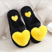 Pantoufles Pilou Pilou Cœur Tendre jaune