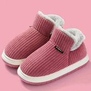 Pantoufles Pilou Pilou Chalet Douillet rose
