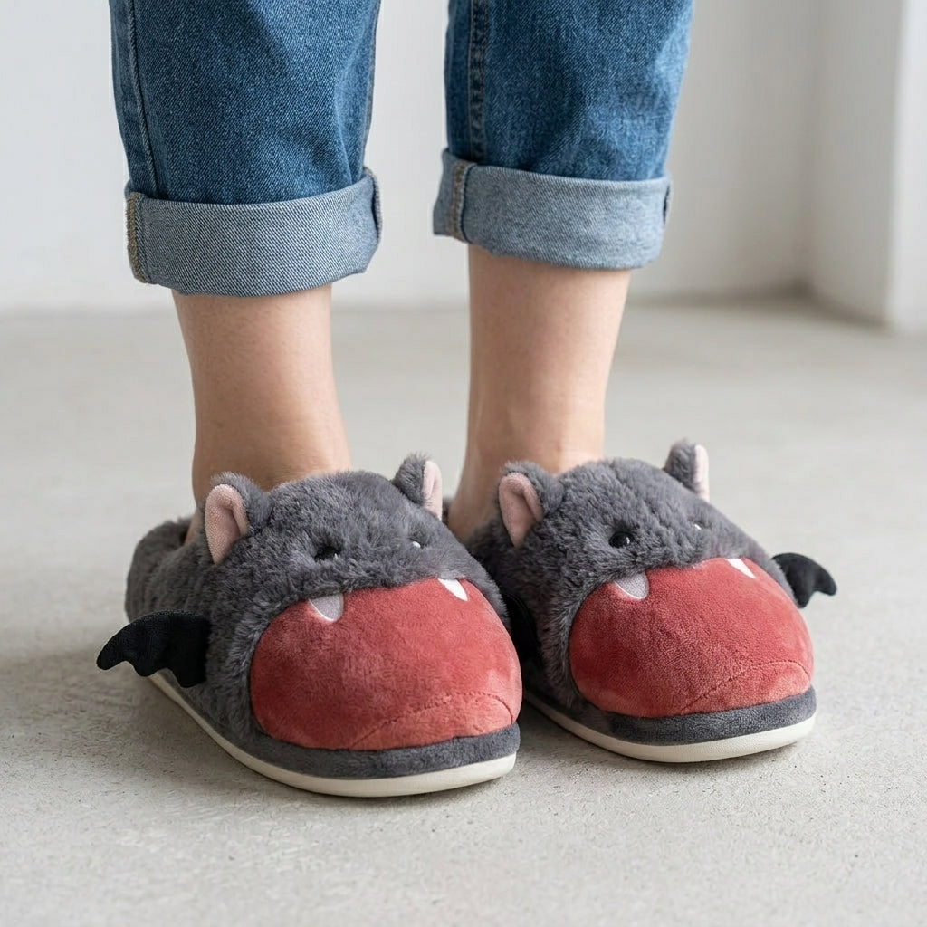 Pantoufles Pilou Pilou Chauve-Souris Douillette