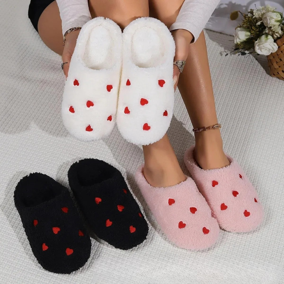 Pantoufles Pilou Pilou Cœur Douillet pour femme