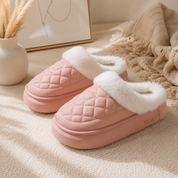 Pantoufles Pilou Pilou Écrin de Douceur rose poudré