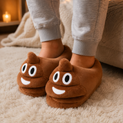 Pantoufles Pilou Pilou Émoji Rigolo ultra douces