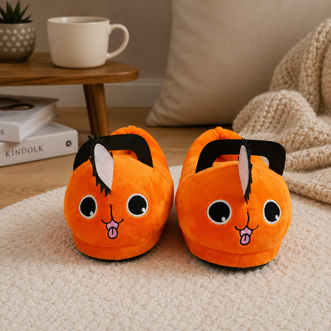 Pantoufles Pilou Pilou Kawaii Douillet