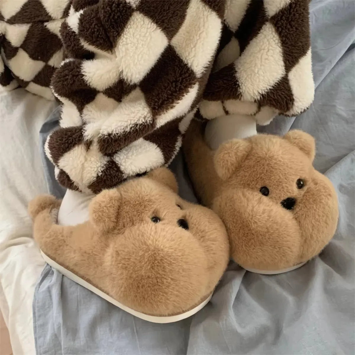 Pantoufles Pilou Pilou Ours Douillet