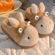 Pantoufles Pilou Pilou Petit Âne kaki