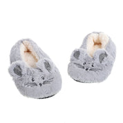 Pantoufles Pilou Pilou Souricette bleu