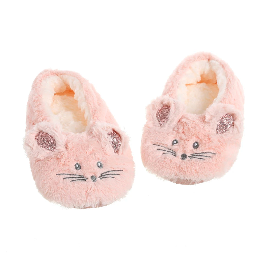 Pantoufles Pilou Pilou Souricette rose