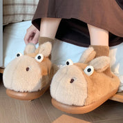 Pantoufles Pilou Pilou originales en forme d'âne