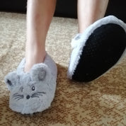 Pantoufles Pilou Pilou ravec motif souris