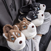 Pantoufles cocooning husky pour femme et homme