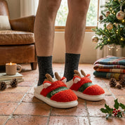 Pantoufles de Noël homme Pilou Pilou ultra doux
