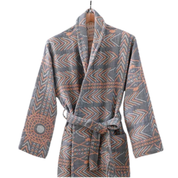 Peignoir Pilou Pilou Évasion Cocoon gris