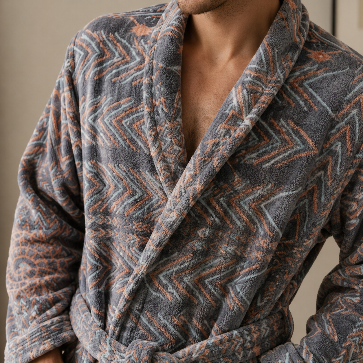 Peignoir Pilou Pilou Évasion Cocoon homme confortable