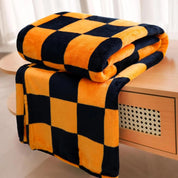 Plaid Cocooning Damier Automnal 