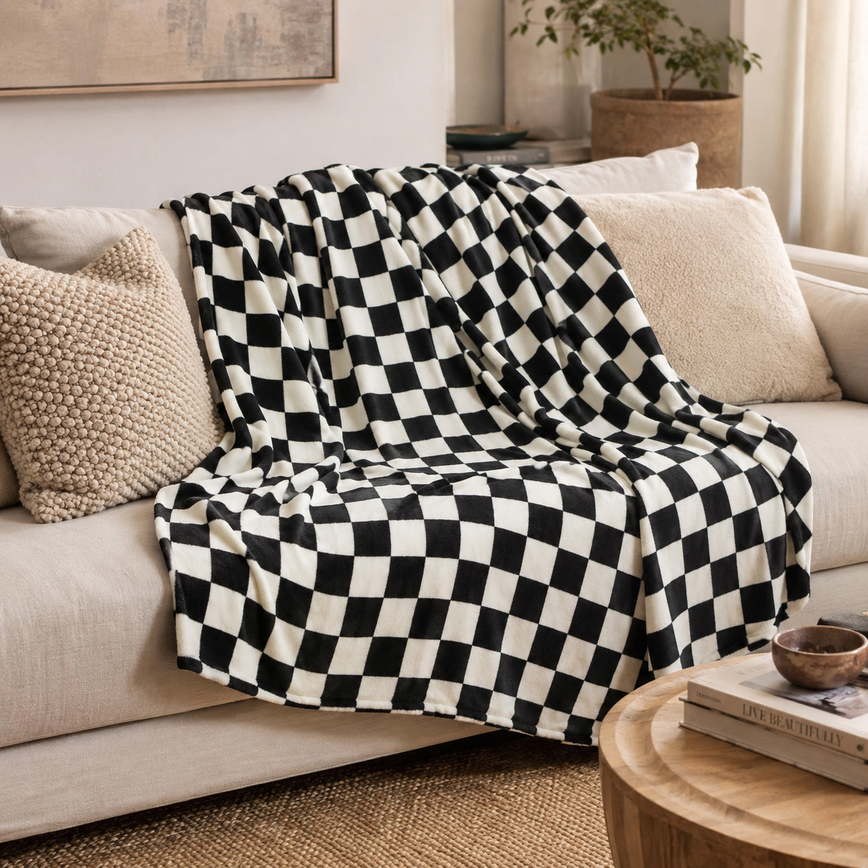 Plaid Cocooning Damier Vintage