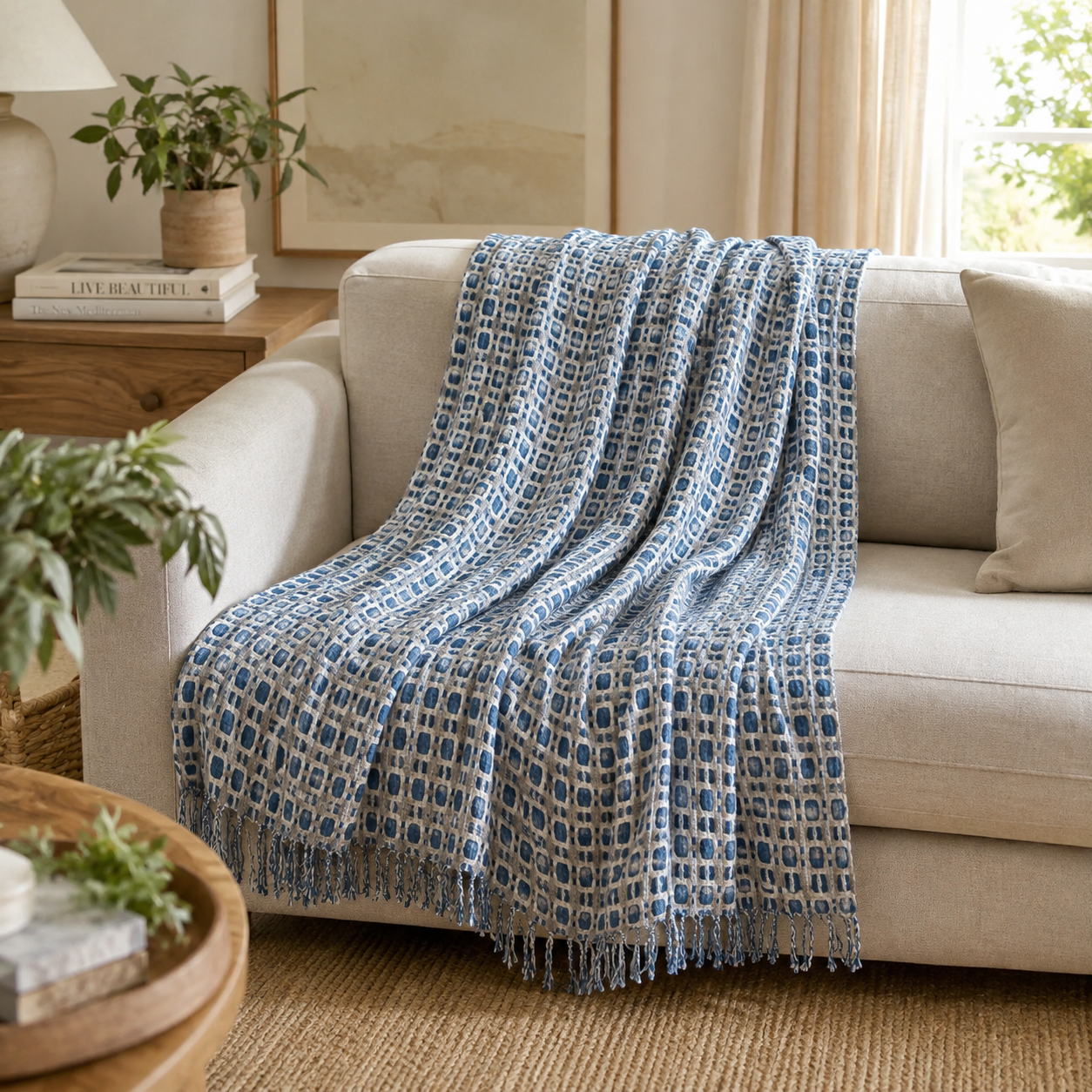 Plaid Cocooning Esprit Nomade