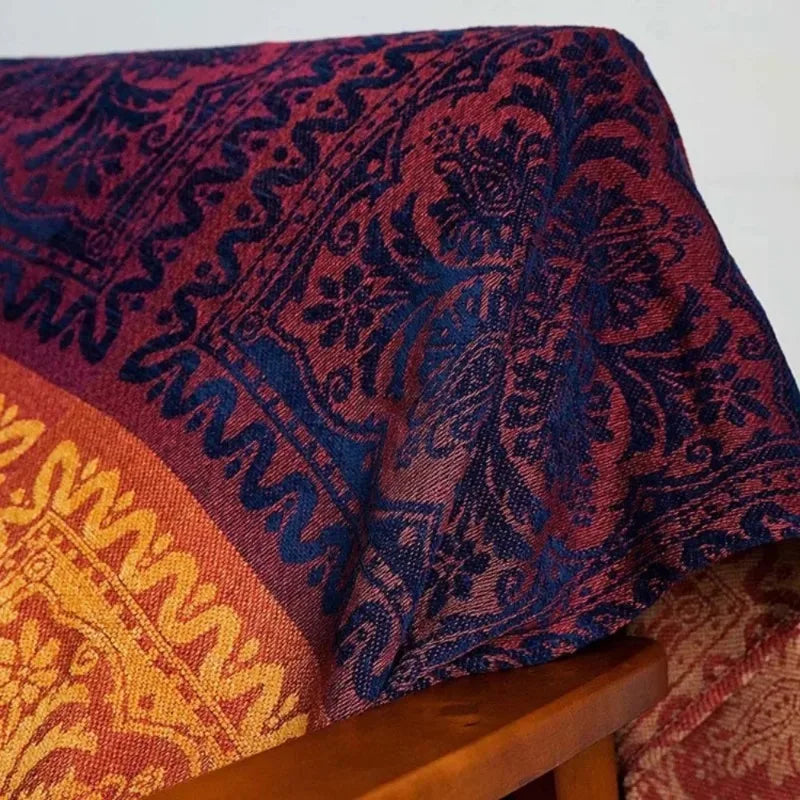 Plaid cocooning à motifs vintage