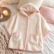 Poncho pilou pilou femme chaud et confortable