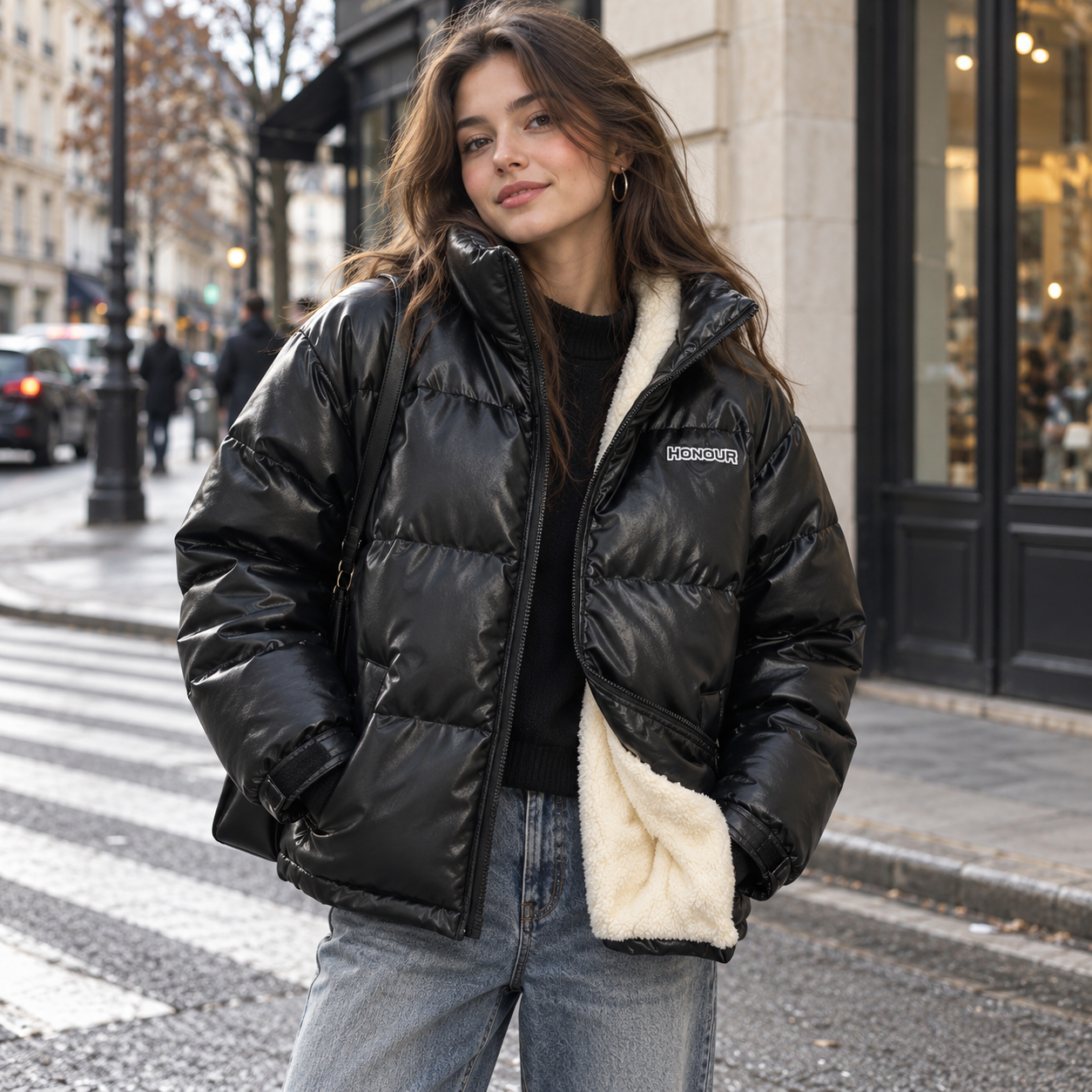 Doudoune polaire femme