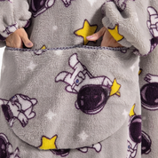 Pull Plaid Astronaute Étoilé