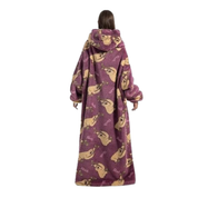 Pull Plaid Cocooning Paresseux Douillet
