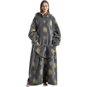 Pull Plaid Cocooning Pilou Pilou Lion Royal