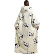 Pull Plaid Cocooning Pilou Pilou Panda Douillet