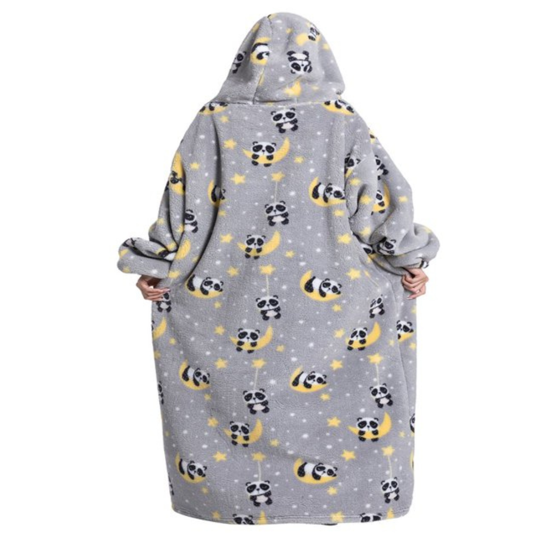 Pull Plaid Panda Lunaire