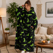 Pull Plaid Pilou Pilou Dinosaure