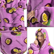 Pull Plaid Pilou Pilou Passion Fruits