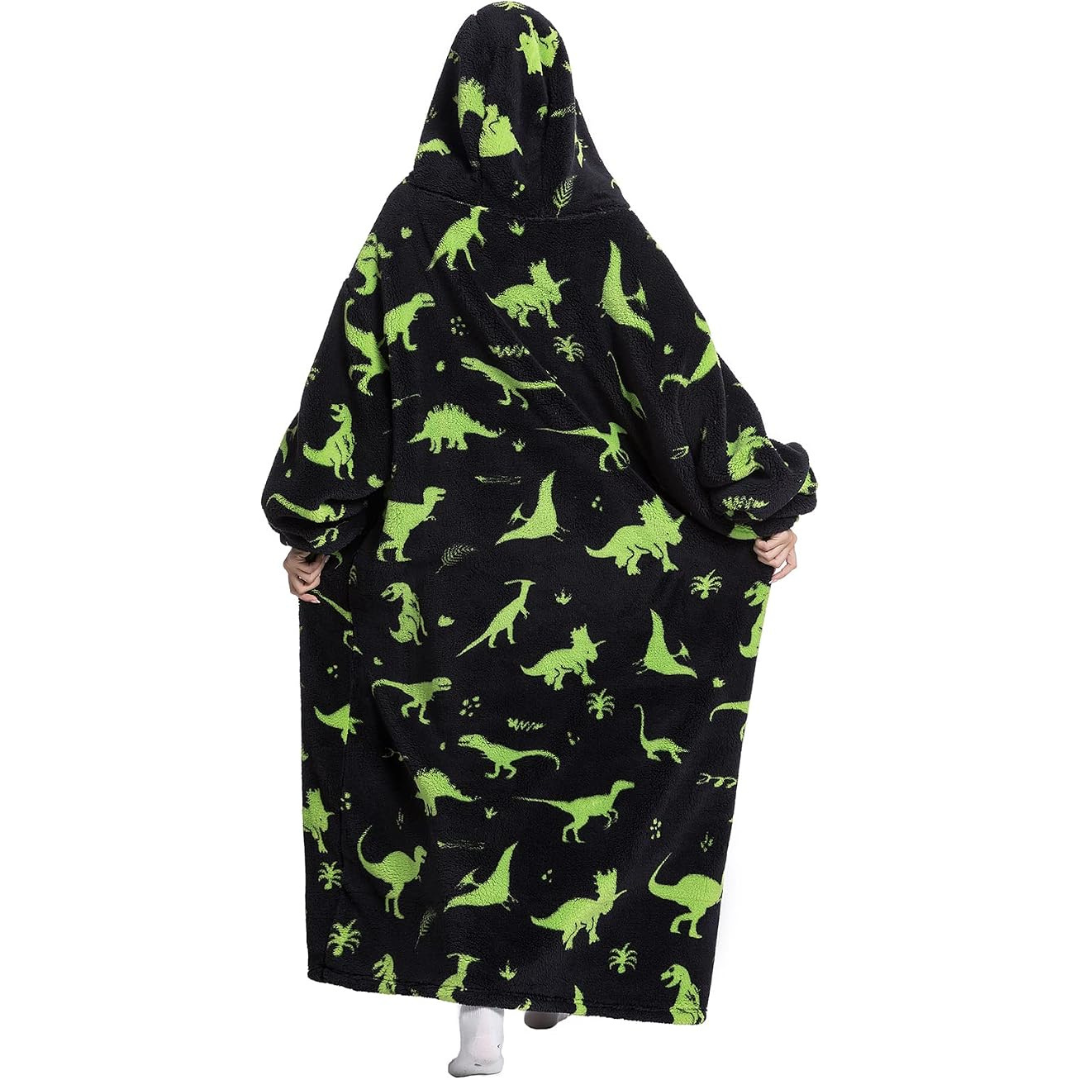 Pull Plaid Pilou Pilou motifs Dinosaure