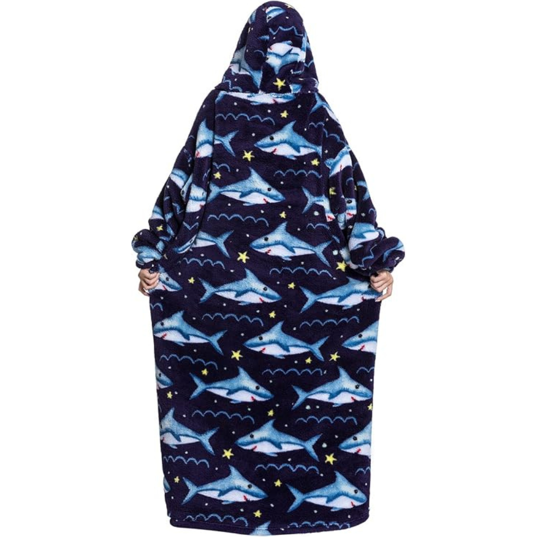 Pull Plaid Requin Nocturne