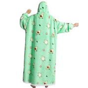 Pull plaid pilou pilou vert motifs avocats