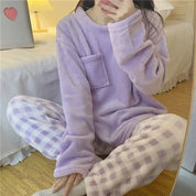 Pyjama Pilou Pilou Cocon de Douceur violet