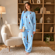 Pyjama Pilou Pilou Fraise Gourmande bleu
