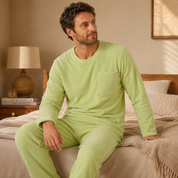 Pyjama Pilou Pilou Homme Cocon Essentiel vert
