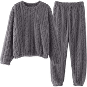 Pyjama Pilou Pilou Homme Maille Douillette gris