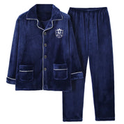Pyjama Pilou Pilou Homme Nuit de Velours bleu marine